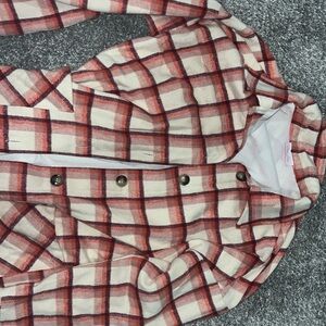Pink Lilly flannel